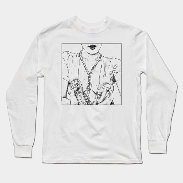 Le plaisir ambidextre (Two-handed foreplay ) Long Sleeve T-Shirt by apolloniasaintclair